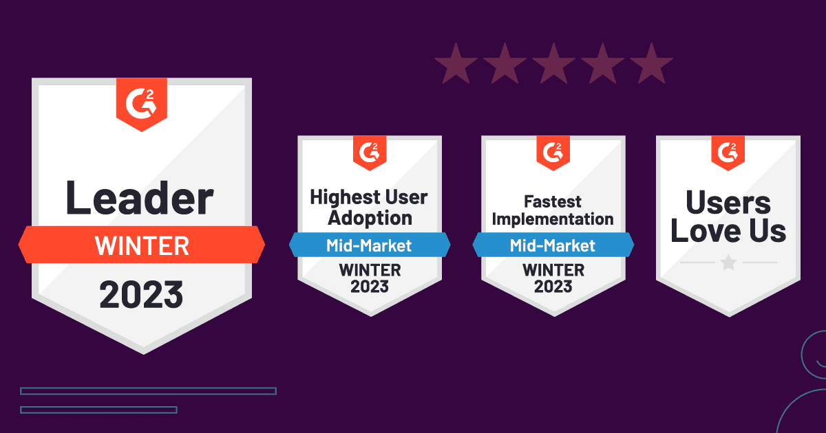 Recurly G2 Winter 2023