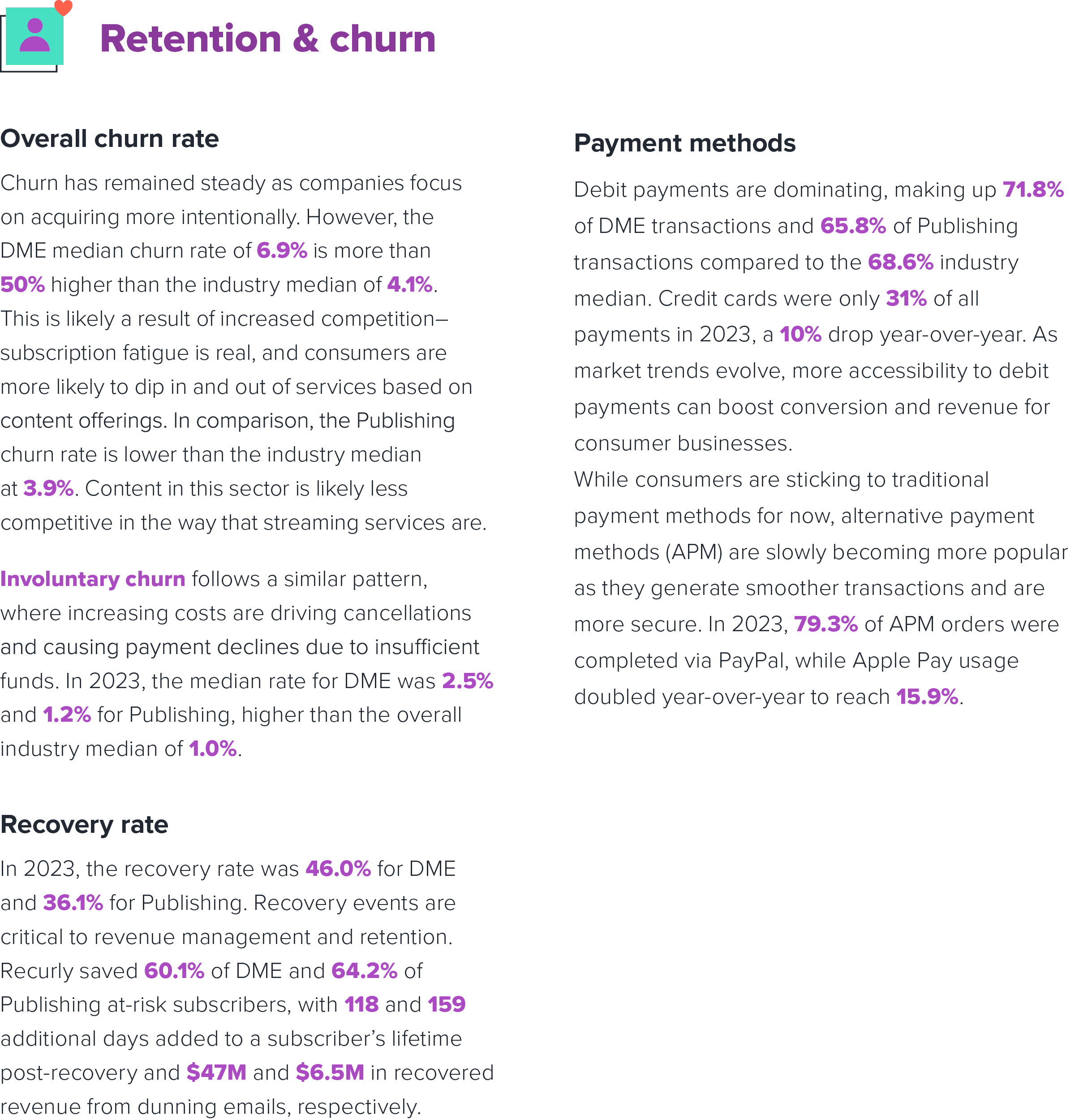 digital media & entertainment - churn