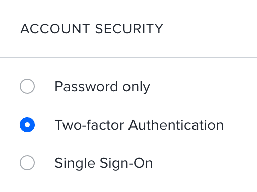 Account security